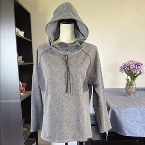Champion Women’s Size XL Gray 2 Toned Lightweight Hoodie